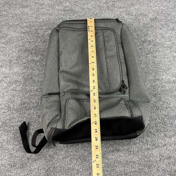 eBags Professional Pro Slim Laptop Heathered Graphite Travel Backpack College - Picture 9 of 10